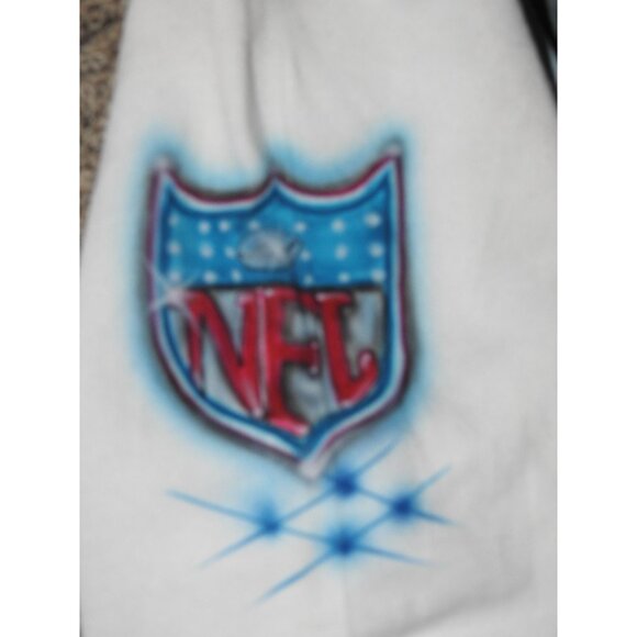 Vintage NFL Hall of Fame All-Pro 1/1 Airbrushed Sweatshirt Adult XL OJ Simpson - Picture 3 of 9